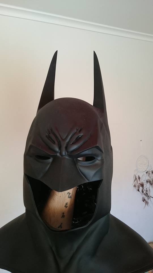 The cowl, also from Tiger Stone FX... looks fat because I could only hold it out so far from the camera.
