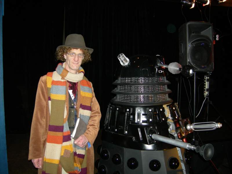 The Doctor and Sec at Chicago TARDIS 2009