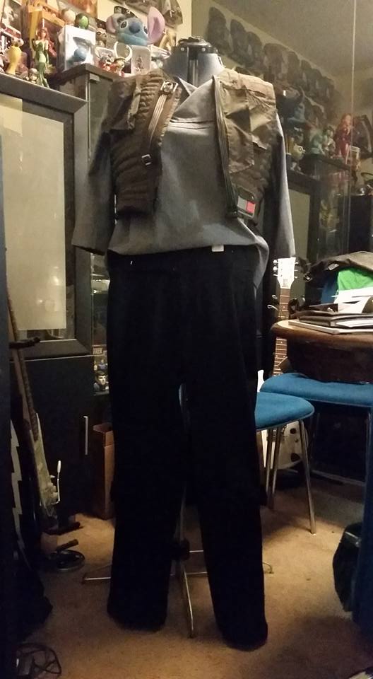 the final pieces ready for a fitting