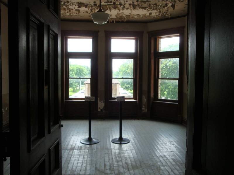 The Parole Hearing room