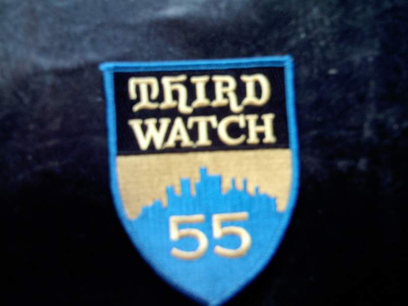third watch patch made for production crews to wear on shirts, hats etc of the show