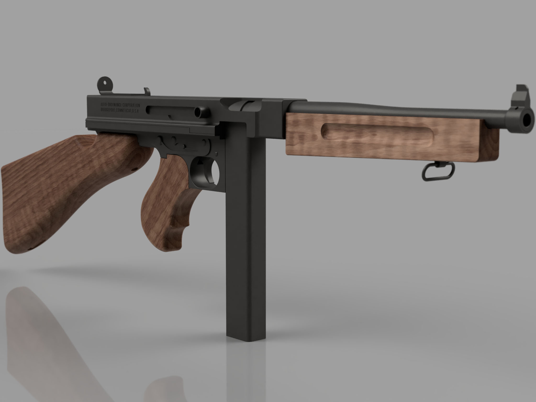 Thompson M1A1 - Rubber Band Gun