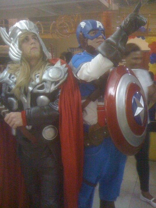 thor & captain America