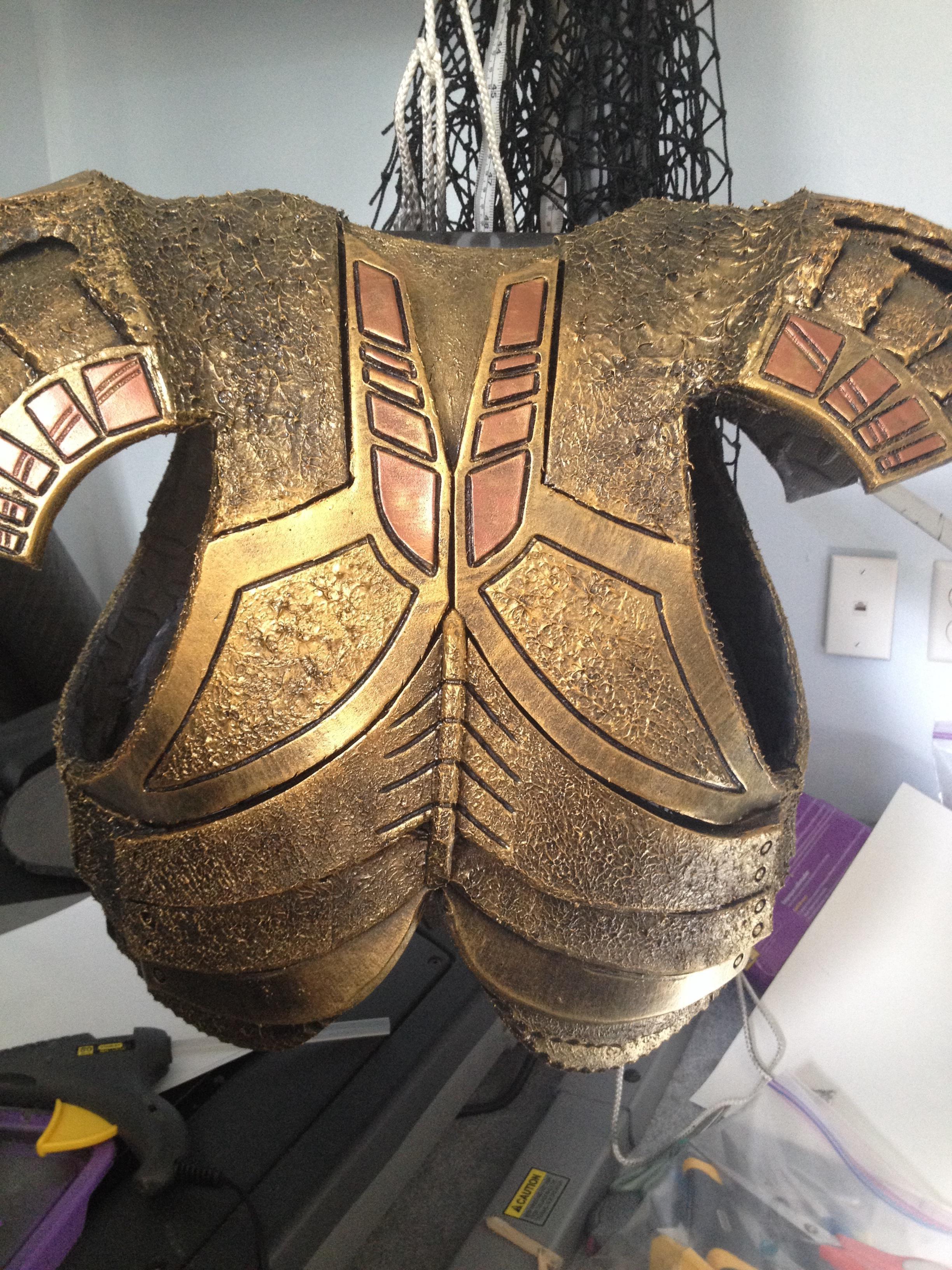 Top armor back