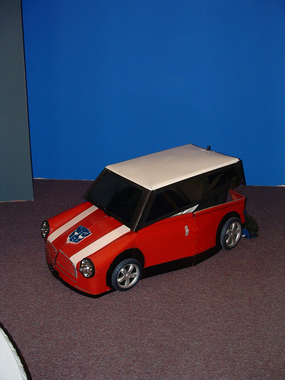 mini cooper transformer toy