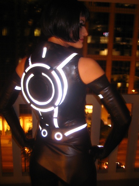 Tron Legacy - Quorra costume made by me debuted at Dragon Con 2010