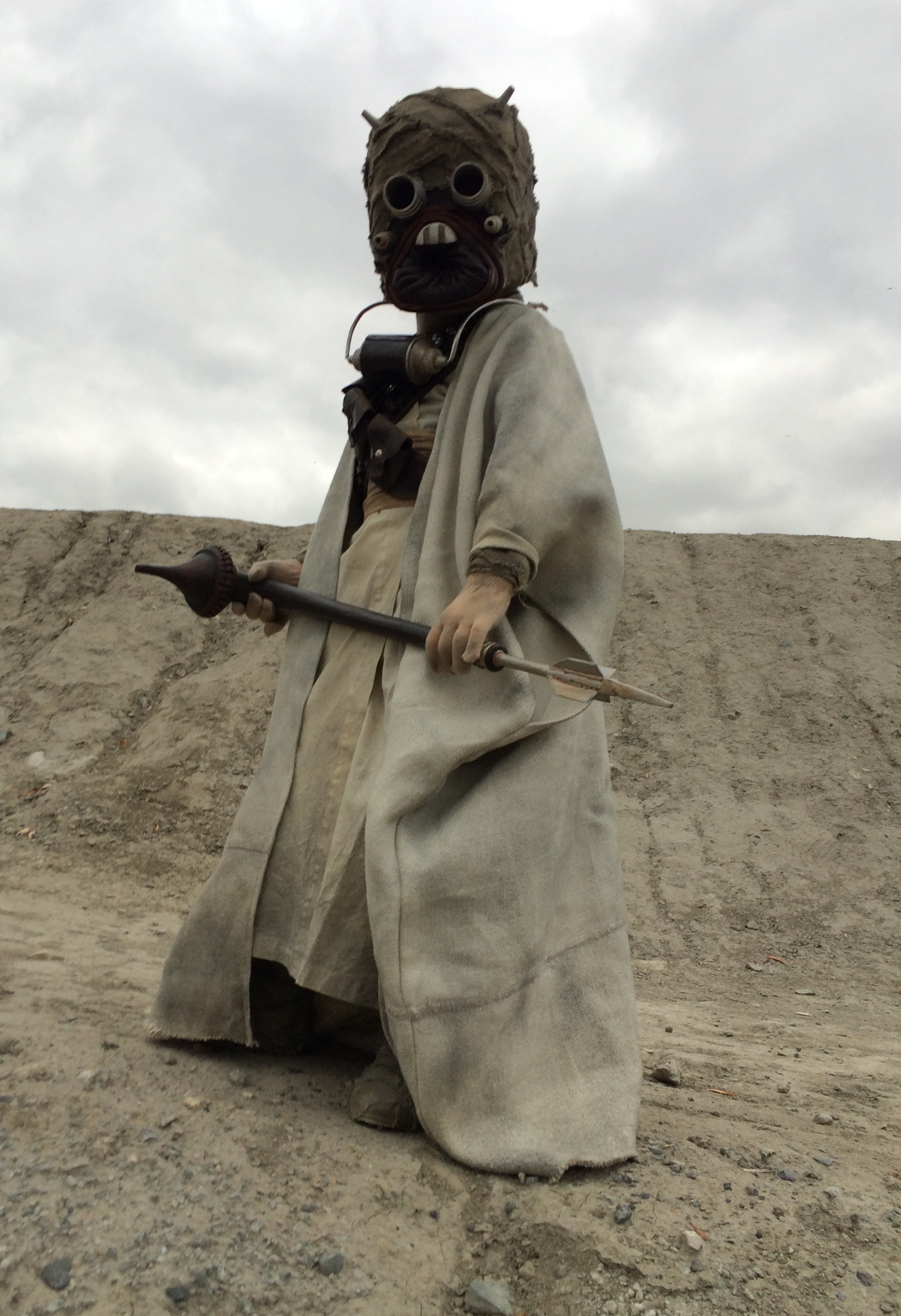 Tusken Raider costume for my 7 year old son - 2014 Halloween Costume Contes