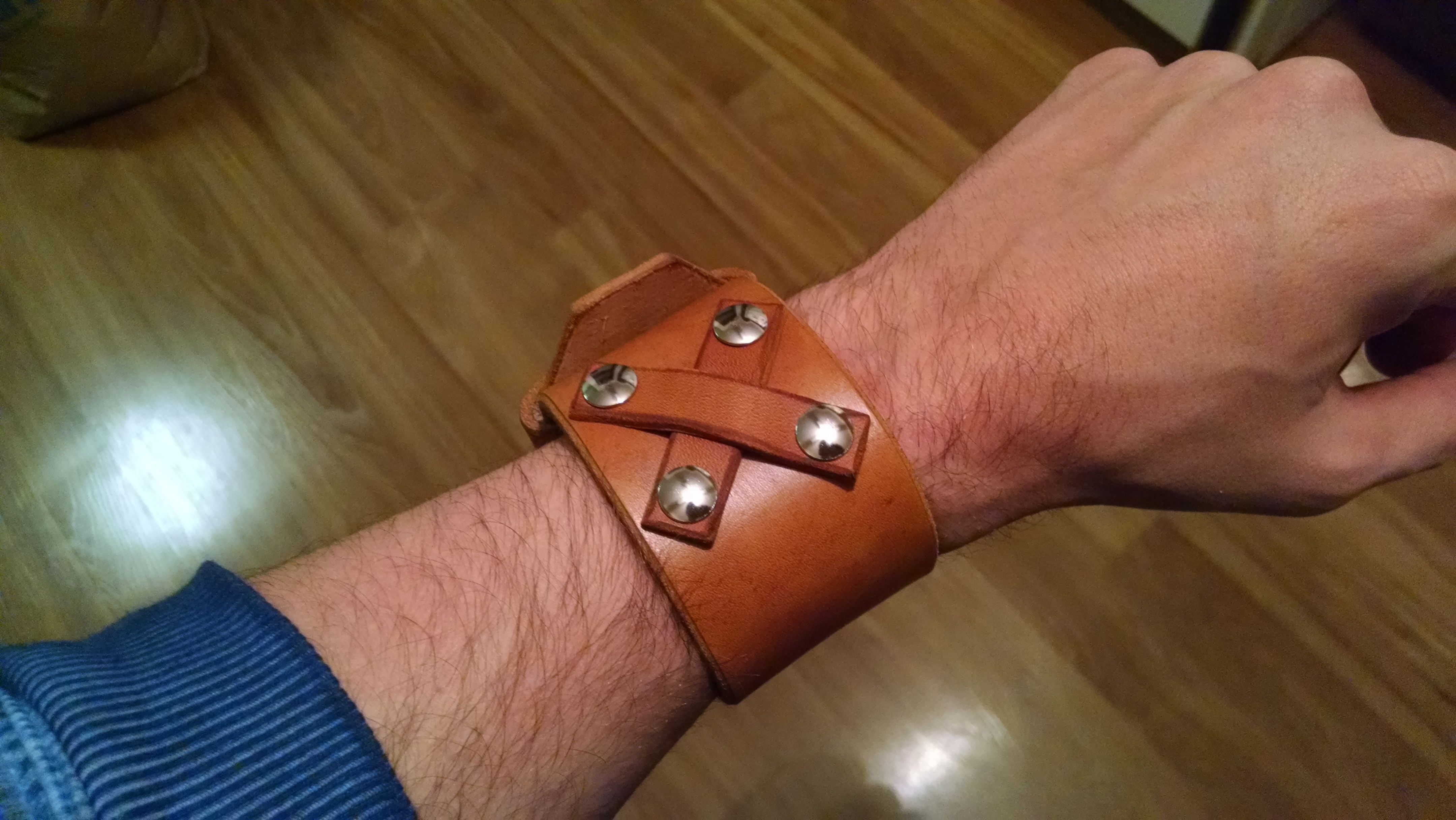 Uncharted 1 Leather Cuff