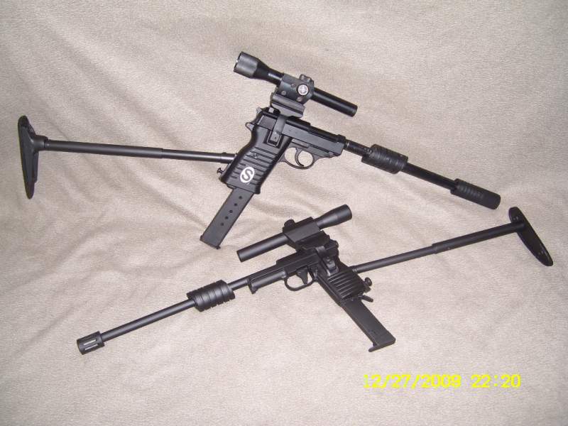 UNCLE Special Carbine and the UNCLE Mauser Carbine