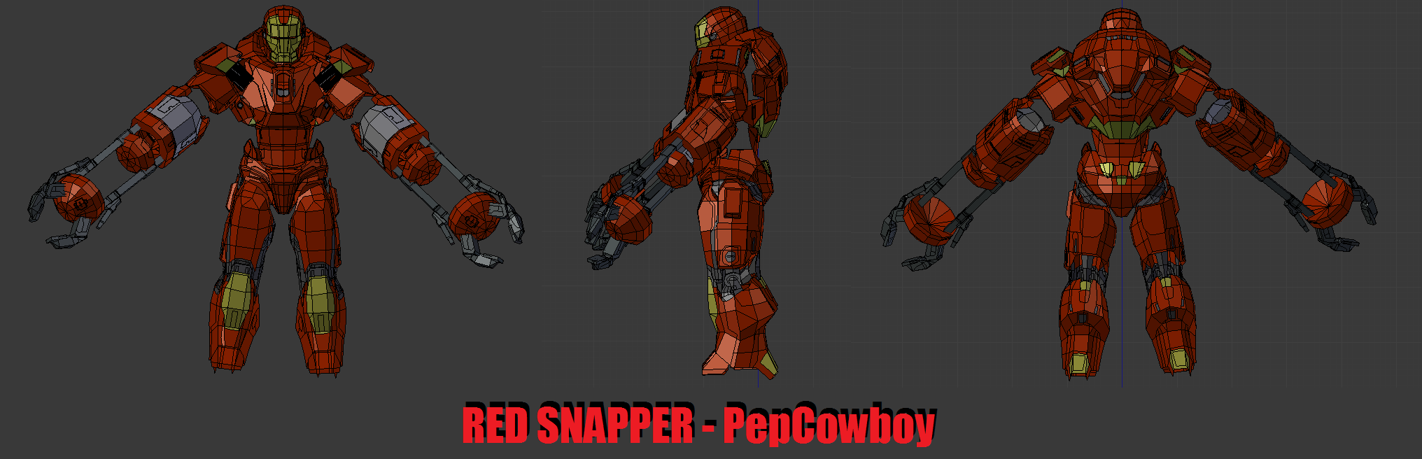 updated SNAPPER withs abs and bicep
