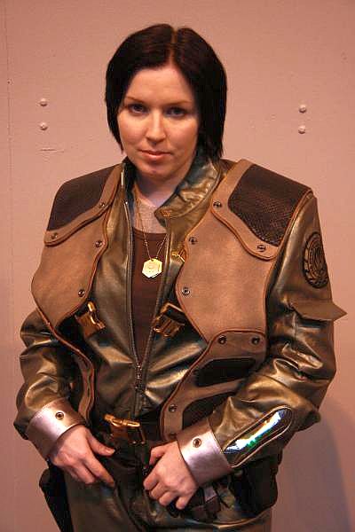 Viper Pilot from Battlestar Galactica. This is the only costume i didnt make, but i love it so much i had to include it. The modifications are by a fe