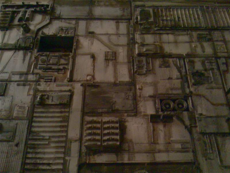 wall miniature background for titles.
