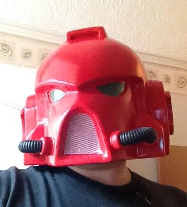 Warhammer 40k Space Marine helmet
First ever attempt at a prop, why start small when you can start big?