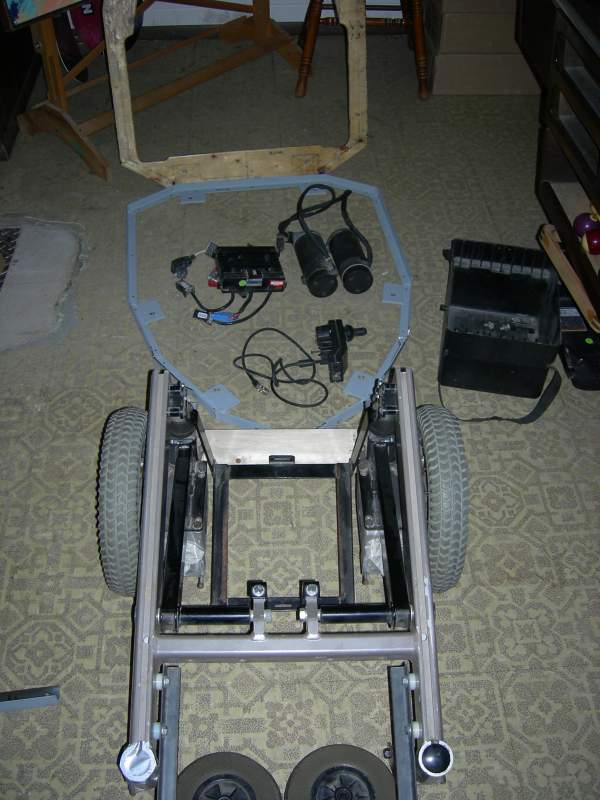 Wheel chair and controller