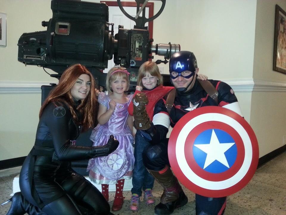 Widow, Princess, Super Girl, Cap