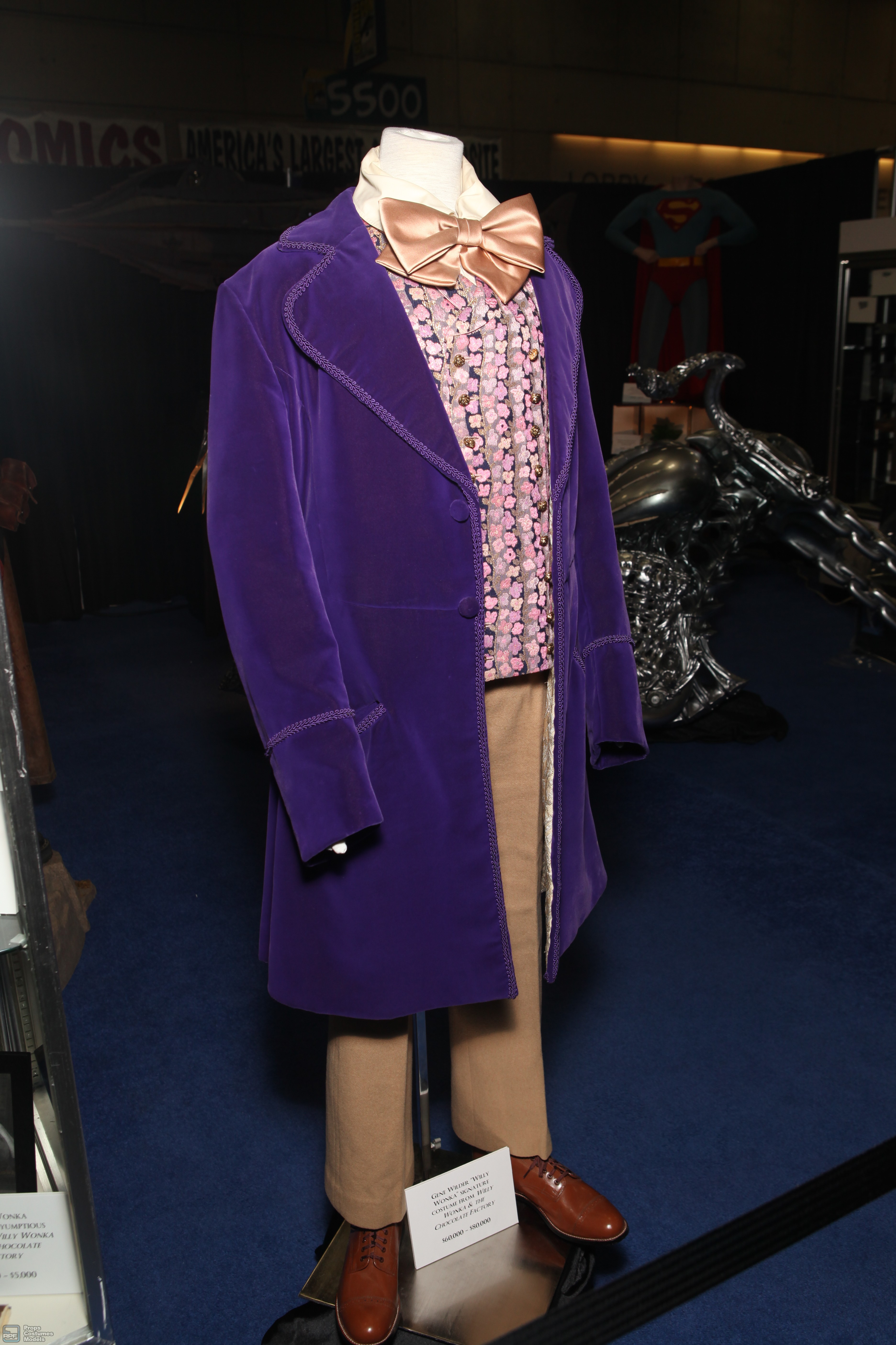 Willy wonka purple coat hotsell