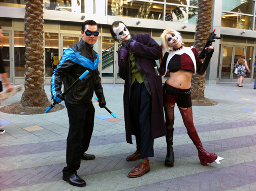 with TDK Joker & Harley