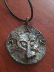 Wolf man coin from Irish.