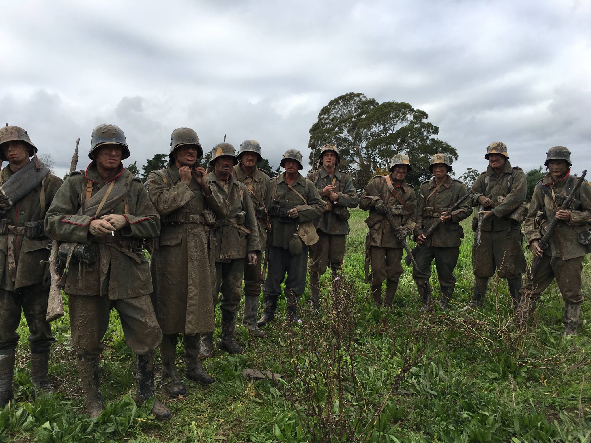 WW1 German Storm Trooper film costumes