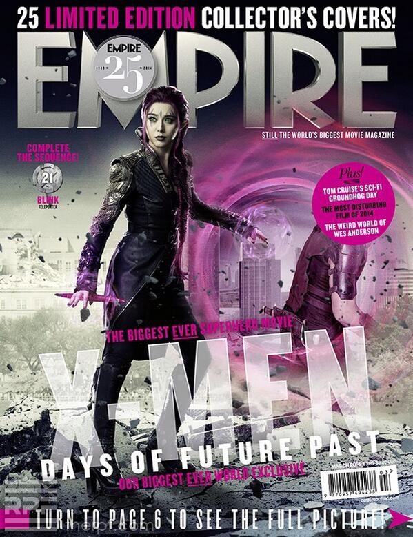 X-Men Days of Future Past - Empire Magazine Cover