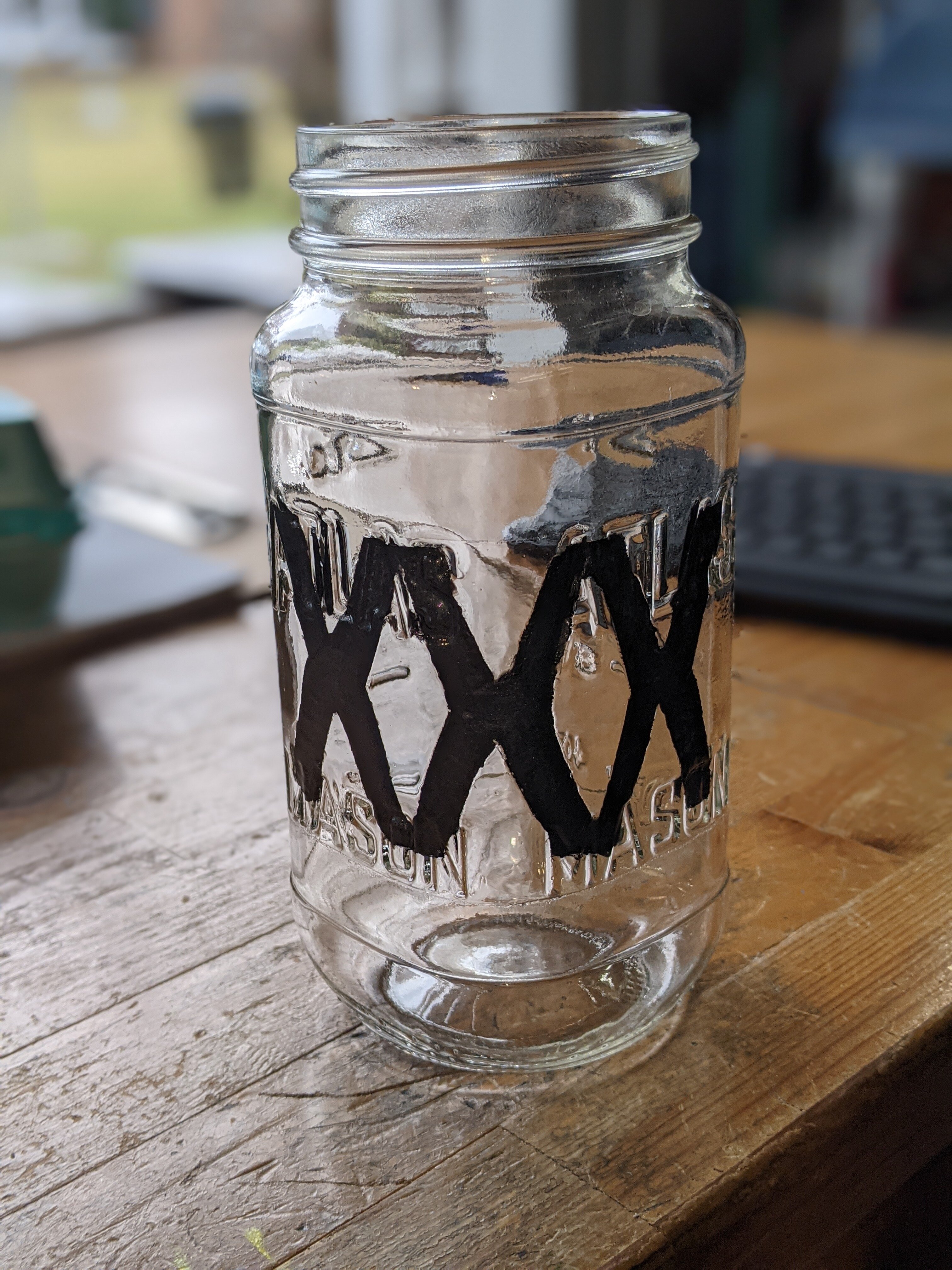 xxx hooch glass